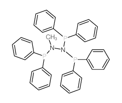 Phosphine,(methylhydrazinylylidene)tris[diphenyl- (7CI,8CI) Structure