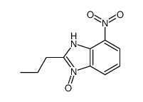 1-hydroxy-4-nitro-2-propylbenzimidazole Structure