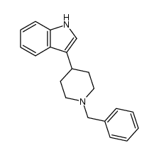 3-(1-benzylpiperidin-4-yl)-1H-indole Structure