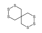 2,3,4,8,9,10-hexathiaspiro[5.5]undecane结构式