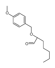 (2S)-2-[(4-methoxyphenyl)methoxy]heptanal Structure