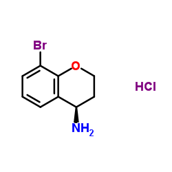 (R)-8-Bromochroman-4-amine hydrochloride Structure