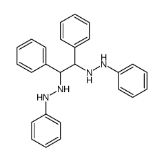 1-[1,2-diphenyl-2-(2-phenylhydrazinyl)ethyl]-2-phenylhydrazine Structure
