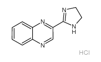 BU 239 hydrochloride,2-(4,5-Dihydroimidazol-2-yl)quinoxalinehydrochloride Structure