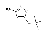 3(2H)-Isoxazolone,5-(2,2-dimethylpropyl)-(9CI)结构式