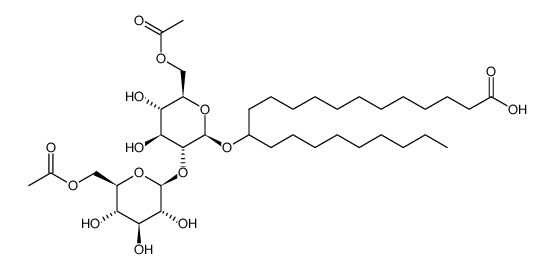 hydroxydocosanoic acid sophoroside Structure