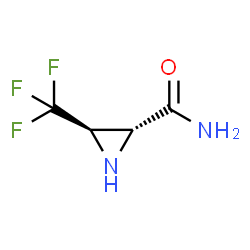 2-Aziridinecarboxamide,3-(trifluoromethyl)-,(2R,3R)-rel-(9CI) structure