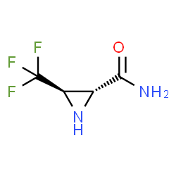 2-Aziridinecarboxamide,3-(trifluoromethyl)-,(2R,3R)-rel-(9CI)结构式