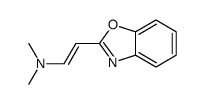 2-(BENZO[D]OXAZOL-2-YL)-N,N-DIMETHYLETHENAMINE结构式