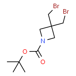 tert-butyl 3,3-bis(bromomethyl)azetidine-1-carboxylate Structure