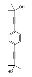 4-[4-(3-hydroxy-3-methylbut-1-ynyl)phenyl]-2-methylbut-3-yn-2-ol Structure