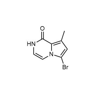 6-Bromo-8-methyl-2h-pyrrolo[1,2-a]pyrazin-1-one structure