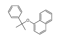 1-(2-phenylpropan-2-yloxy)naphthalene Structure
