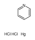 HgCl2*2pyridine Structure