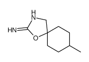 8-methyl-1-oxa-3-azaspiro[4.5]dec-2-en-2-amine结构式