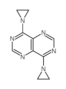 Pyrimido[5,4-d]pyrimidine,4,8-bis(1-aziridinyl)- Structure