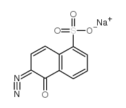 Sodium 2-diazo-1-naphthol-5-sulfonate Structure