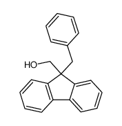 (9-benzyl-fluoren-9-yl)-methanol结构式