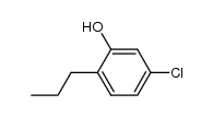 2-n-propyl-5-chlorophenol Structure