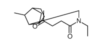 N-ethyl-N-[(2-methyl-3-bicyclo[2.2.1]heptanyl)methyl]-4-oxopentanamide Structure