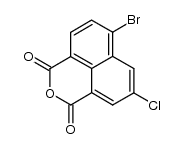 7-bromo-5-chlorobenzo[de]isochromene-1,3-dione结构式