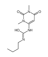 1-butyl-3-(1,3-dimethyl-2,6-dioxopyrimidin-4-yl)urea Structure