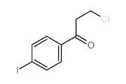 1-Propanone,3-chloro-1-(4-iodophenyl)-结构式