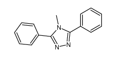 3,5-diphenyl-4-methyl-1,2,4-4H-triazole结构式