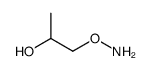 1-(氨基氧基)丙烷-2-醇结构式