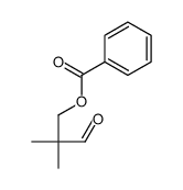 (2,2-dimethyl-3-oxopropyl) benzoate Structure