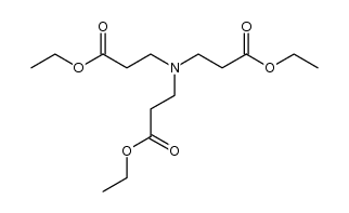 Tris[2-(ethoxycarbonyl)ethyl]amin结构式