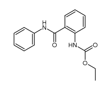 2-[(Ethoxycarbonyl)amino]benzanilide结构式