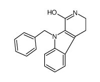 9-benzyl-3,4-dihydro-2H-pyrido[3,4-b]indol-1-one Structure