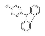 9-(6-chloropyridazin-3-yl)carbazole结构式