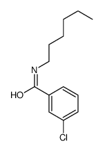 3-Chloro-N-n-hexylbenzamide structure