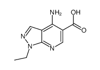 1H-Pyrazolo[3,4-b]pyridine-5-carboxylicacid,4-amino-1-ethyl-(9CI) picture