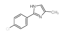 1H-Imidazole,2-(4-chlorophenyl)-5-methyl- structure