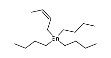 (Z)-1-(tributylstannyl)-2-butene结构式