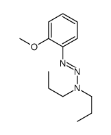 N-[(2-methoxyphenyl)diazenyl]-N-propylpropan-1-amine结构式