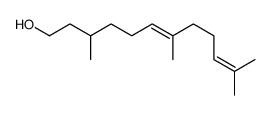 3,7,11-trimethyldodeca-6,10-dien-1-ol Structure
