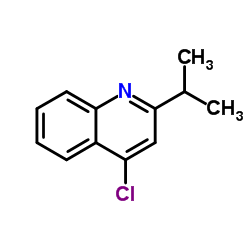 4-chloro-2-isopropyl quinazoline Structure