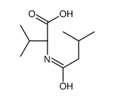 (2S)-3-methyl-2-(3-methylbutanoylamino)butanoic acid Structure