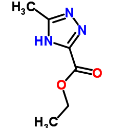 5-甲基-4H-1,2,4-噻唑-3-羧酸乙酯结构式