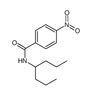 N-heptan-4-yl-4-nitrobenzamide Structure