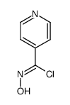 N-hydroxyisonicotinimidoyl chloride结构式