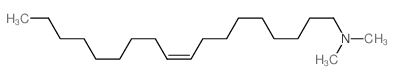 (Z)-N,N-dimethyloctadec-9-en-1-amine Structure