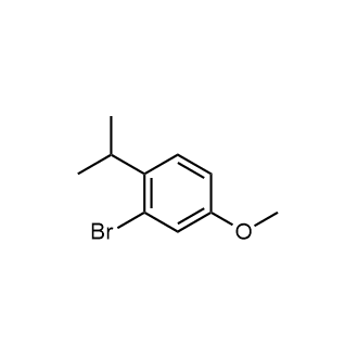 2-Bromo-1-isopropyl-4-methoxybenzene Structure