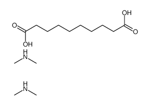 decanedioic acid,N-methylmethanamine结构式