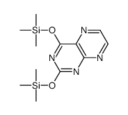 trimethyl-(2-trimethylsilyloxypteridin-4-yl)oxysilane Structure