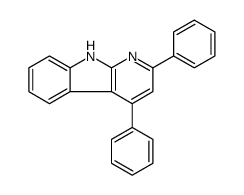 2,4-diphenyl-9H-pyrido[2,3-b]indole结构式